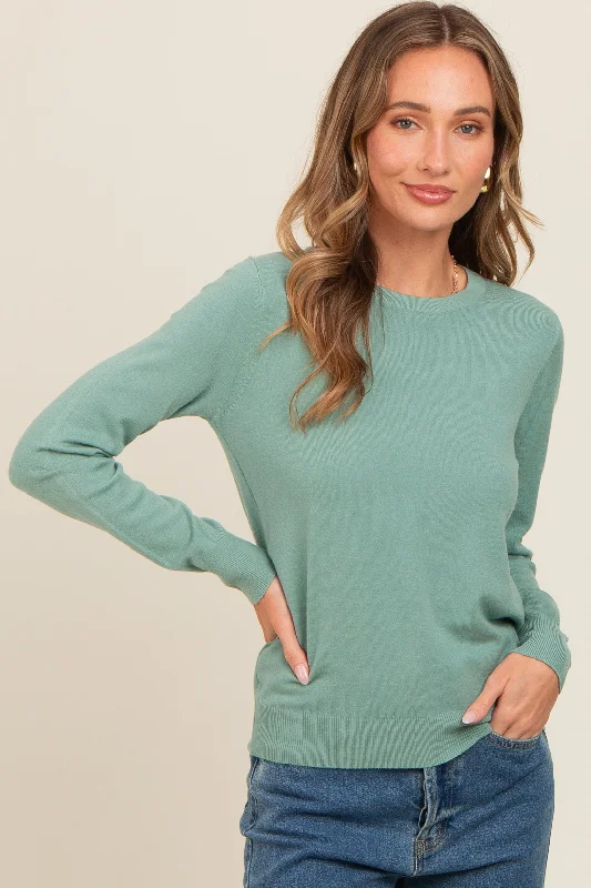 Jade Basic Soft Knit Sweater Warm sweaters