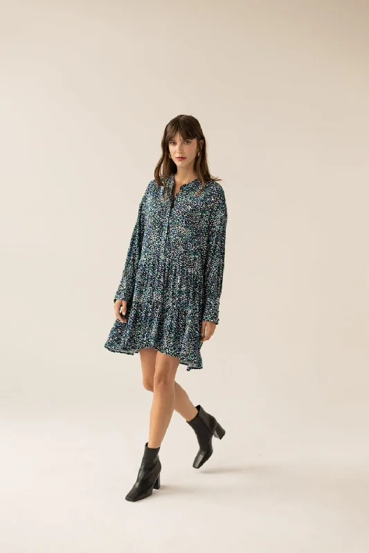 Anais Dress Small Print Flowy mini dresses