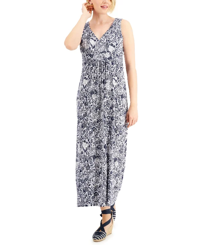 Charter Club Petite Maxi Dress Flattering maxi dresses for all body types