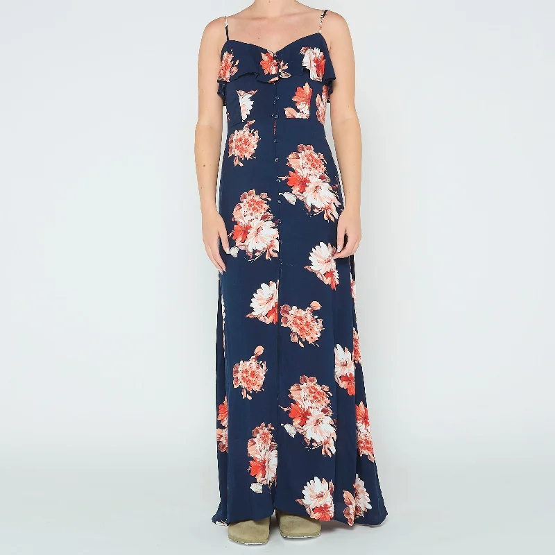 Strappy Floral Maxi Dress - UK 8 Best value maxi dresses