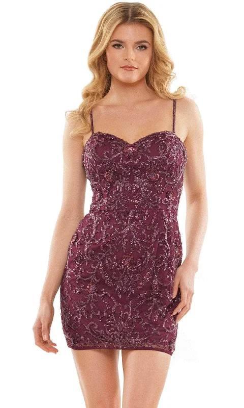 Colors Dress 2812 - Sweetheart Neck Cocktail Dress Must-have party dresses for this season