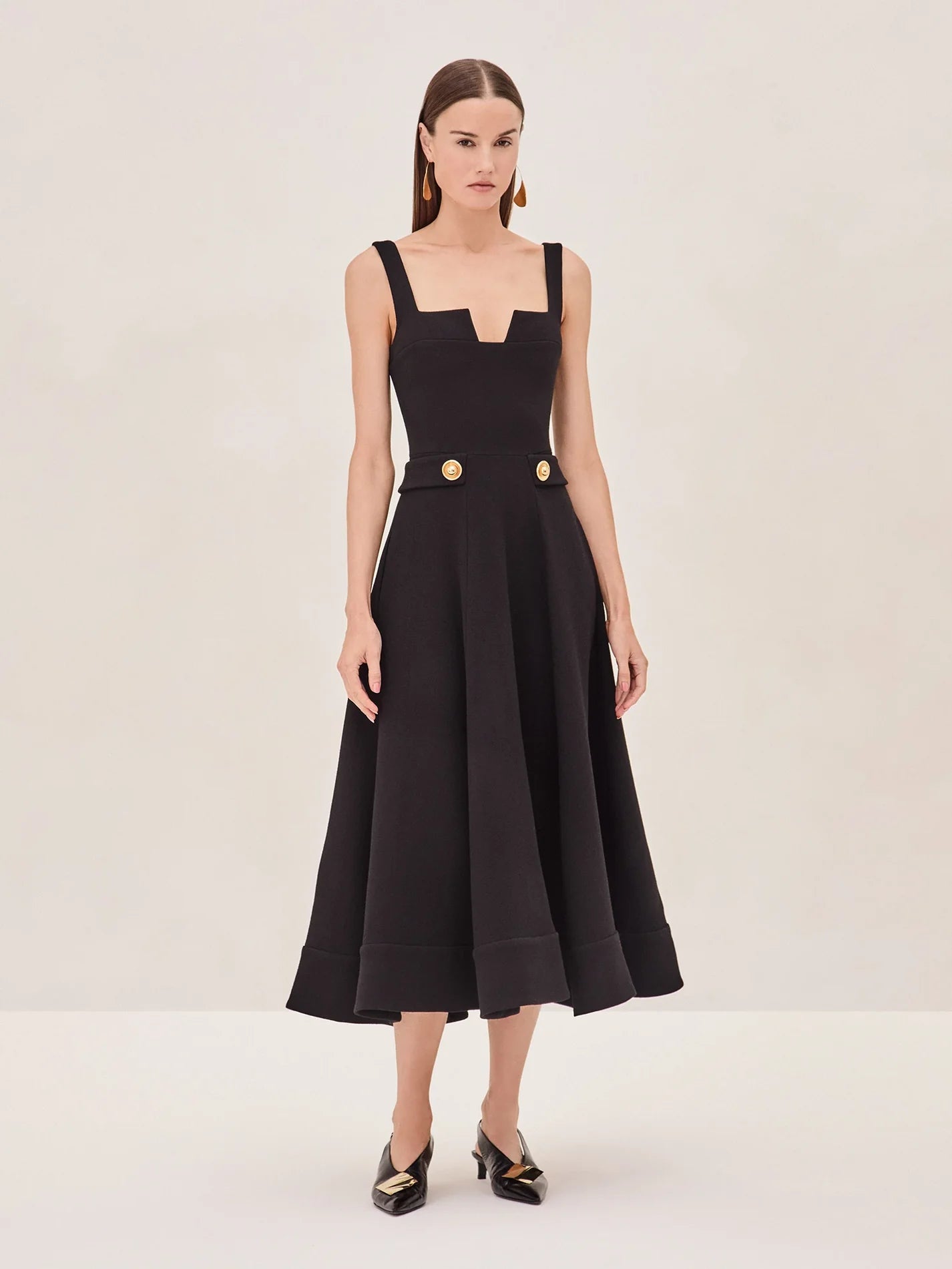 Alexis - Fiore Dress - Black Chiffon unclassified dresses