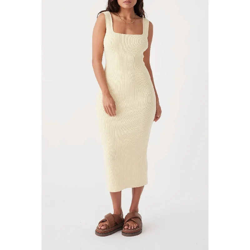 Arcaa Tully Dress - Butter Neutral tone unclassified dresses