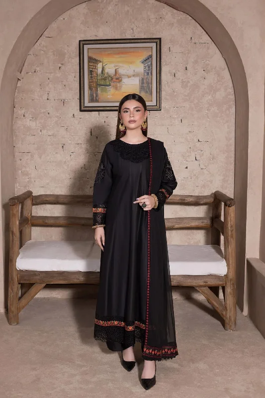 Black Katan Readymade Frock Chic unclassified dresses