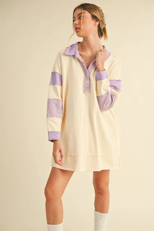 Lavender Haze Pullover Dress Vacation unclassified dresses