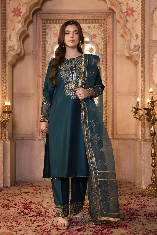 Dark Aqua Katan Formal Wear Suit Vintage unclassified dresses