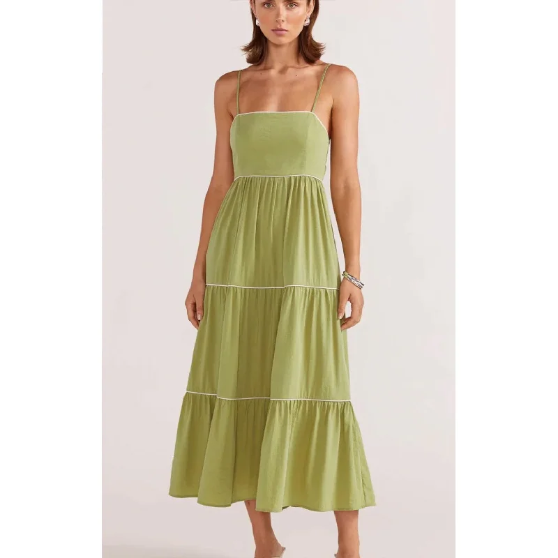 Dress Alexe Tie Back - Matcha Travel unclassified dresses