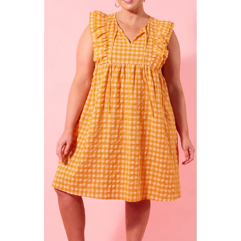 Dress Alfresco Frill - Sunrise Chiffon unclassified dresses