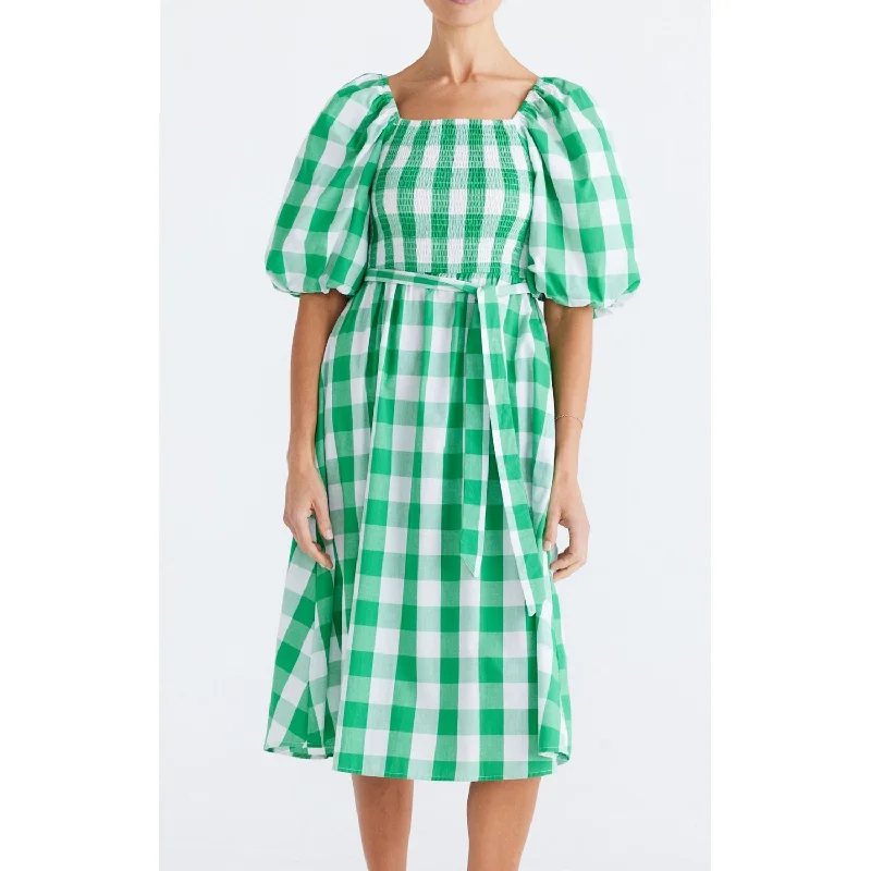 Dress Bellini Sundress - Apple Check Pastel unclassified dresses