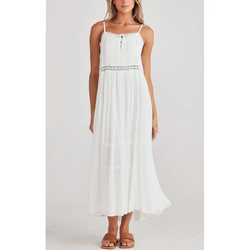 Dress Inhale - Off White Dobby Backless unclassified dresses