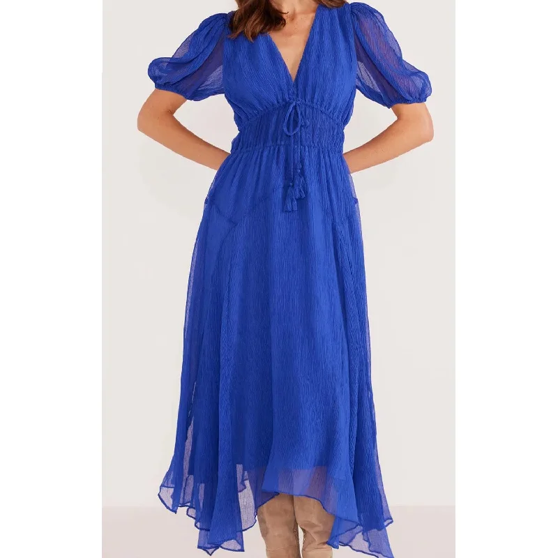 Dress Lily Hanky Hem - Sapphire Y2K unclassified dresses