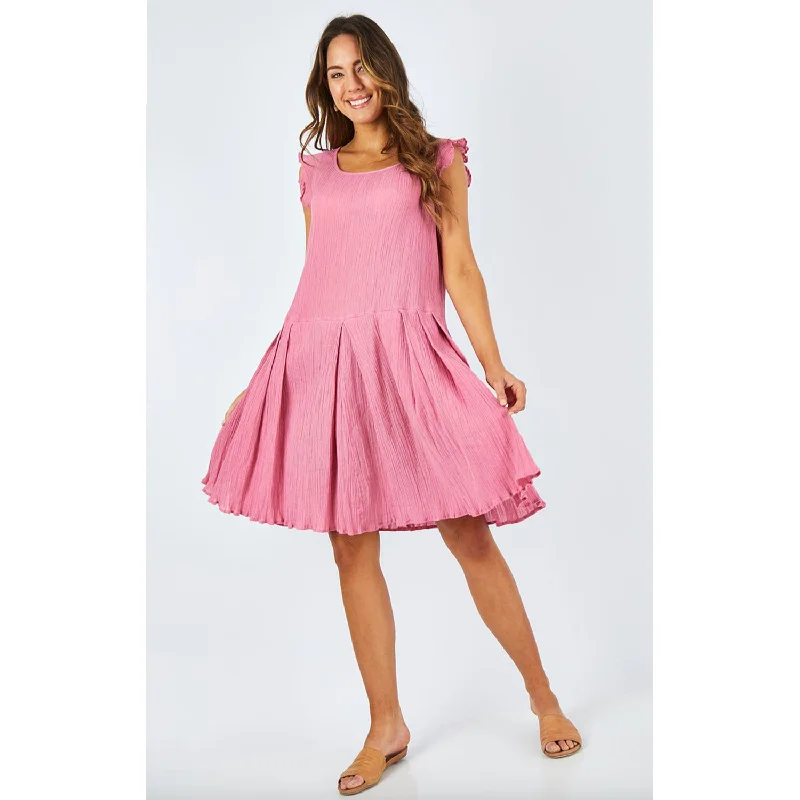 Dress Bellarine Flutter Sleeve Ruched unclassified dresses