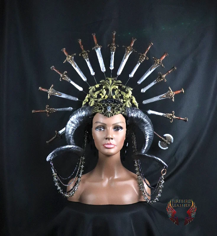 Empress Fantasy Headdress Sequin unclassified dresses