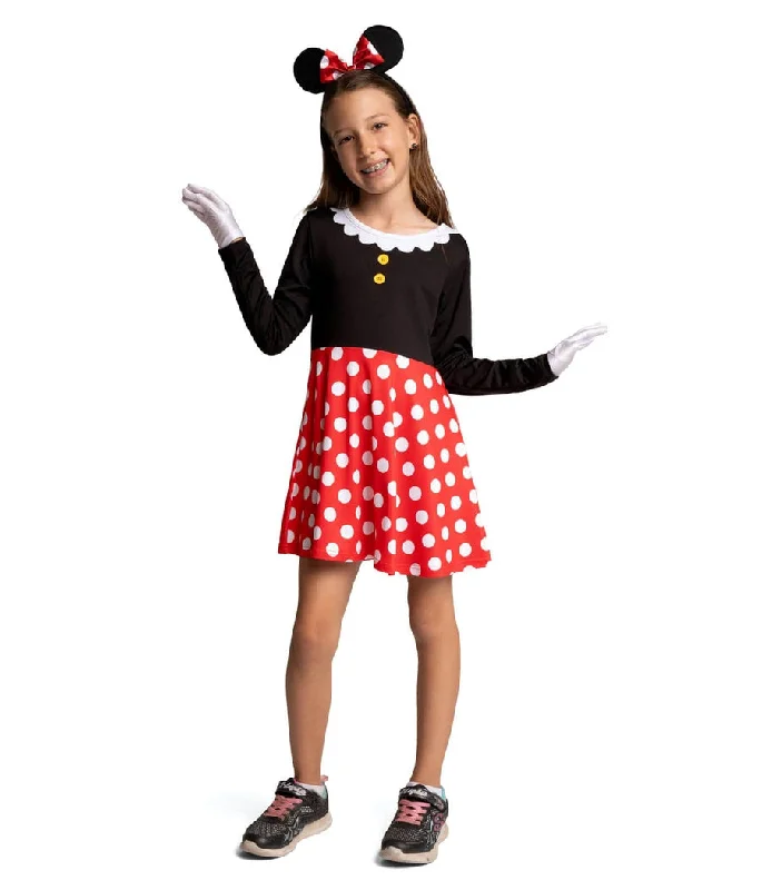 Girl's Mouse Costume Dress Ruched unclassified dresses