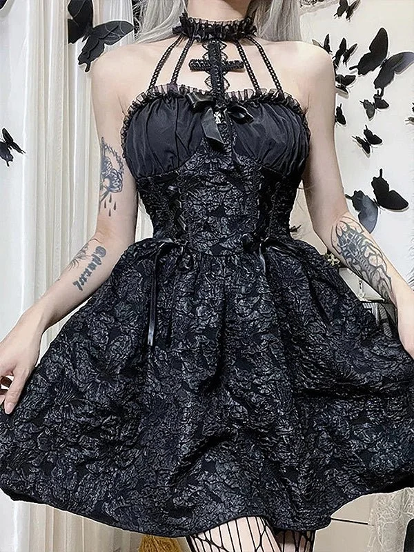 Gothic Princess A-line Dress Flowy unclassified dresses