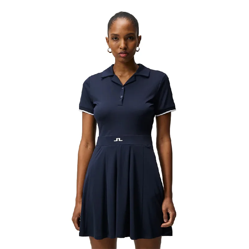 J. Lindeberg Dagmar Womens Golf Dress Denim unclassified dresses