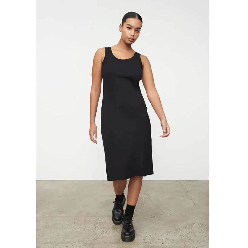 Kowtow Everyday Singlet Dress - Black Preppy unclassified dresses