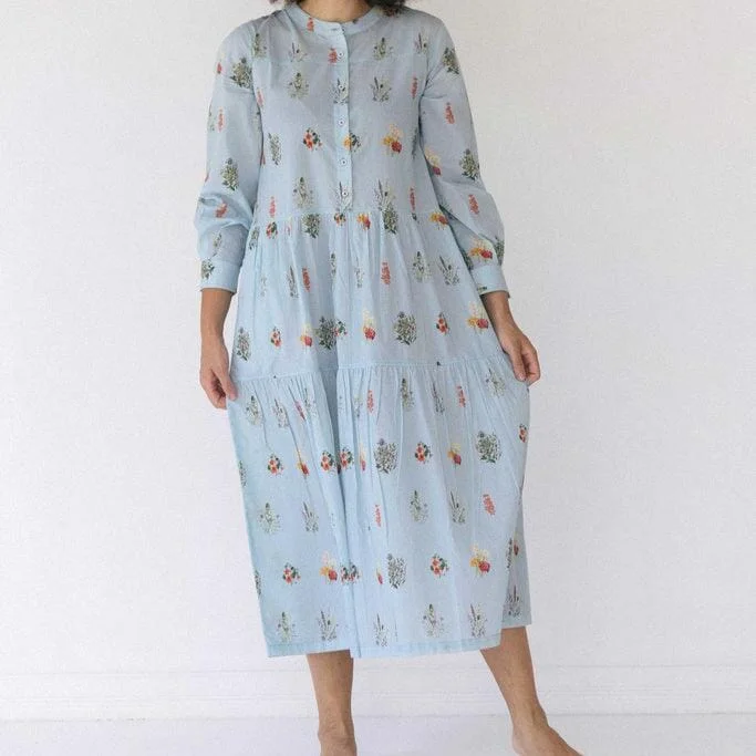 Lazybones Ingrid Dress- Wildflowers Wrap unclassified dresses