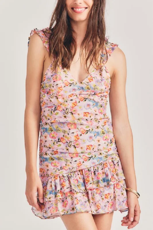 Loveshackfancy - Desra Dress - Pastel Confetti Summer unclassified dresses