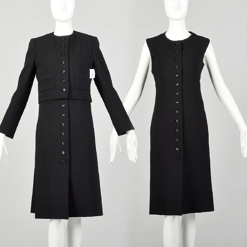 Medium 1960s Set Classic Timeless Little Black Dress Separates Popular unclassified dresses