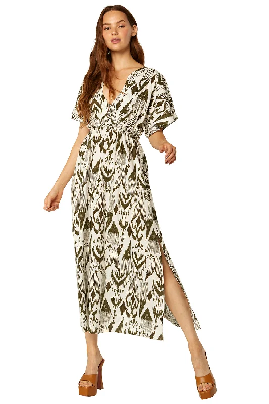 Misa - Maryam Dress - Spring Ikat Bold pattern unclassified dresses