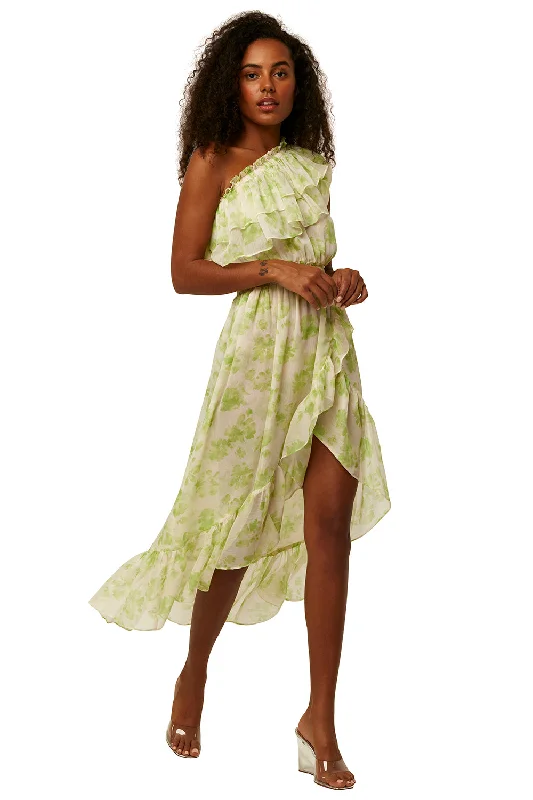 Misa - Rumi Dress - Honeydew Blossom Beach unclassified dresses