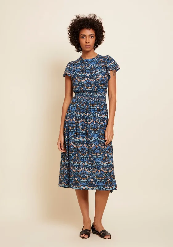 Nation LTD - Delia Dress - Night Bloom Travel unclassified dresses