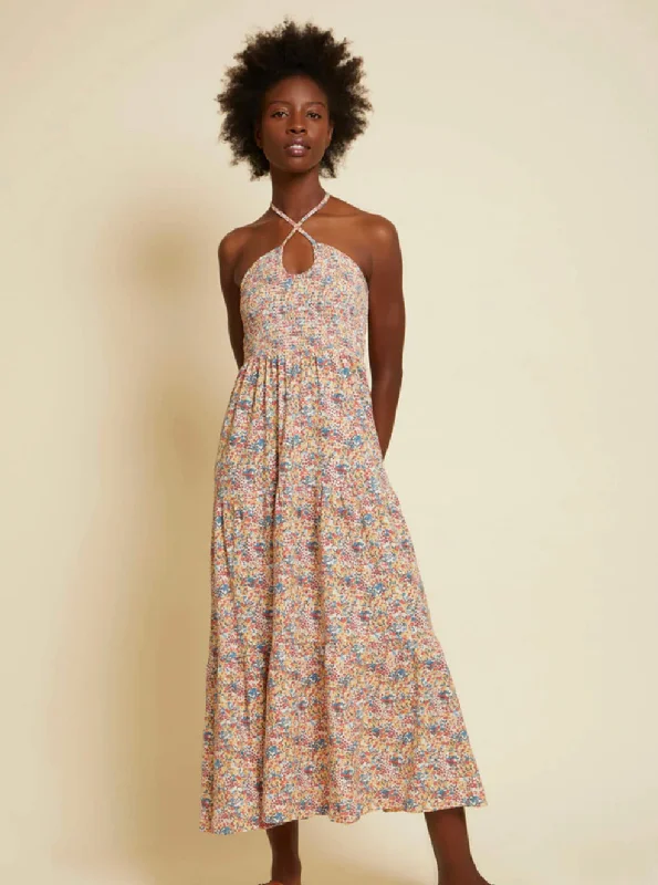 Nation Ltd - Kira Dress - Flower Power Ruched unclassified dresses