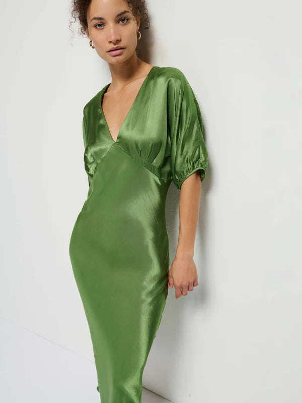 Nation LTD - Lily Rose Dress - Salon Green Affordable unclassified dresses