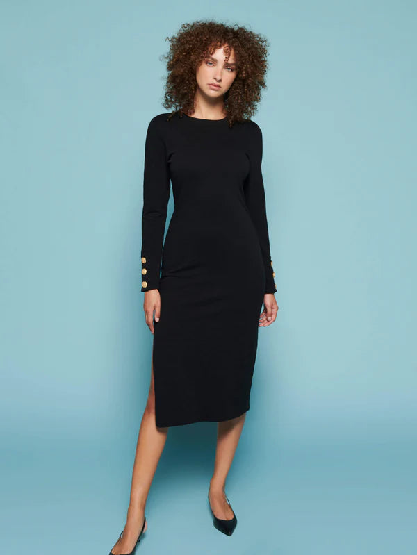 Nation LTD - Theo Dress - Jet Black Trendy unclassified dresses