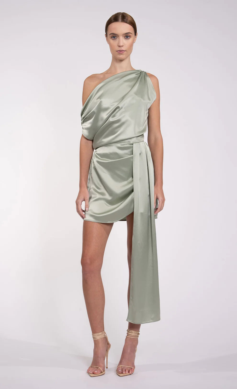 Nonchalant - Natalie Dress - Sage Holiday unclassified dresses