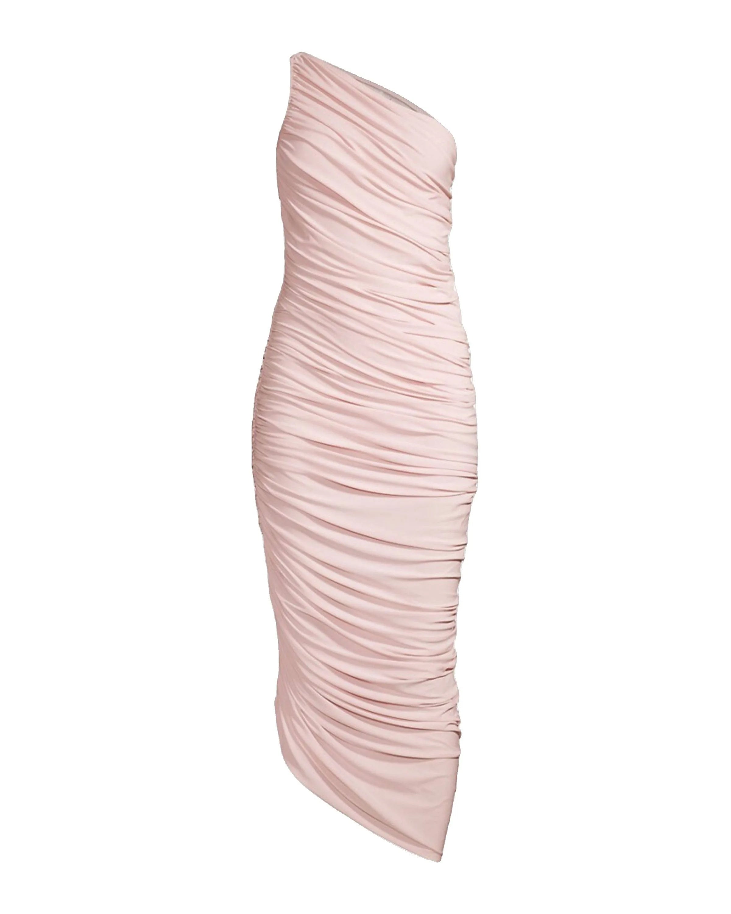 Norma Kamali - Diana Dress - Blush Beaded unclassified dresses