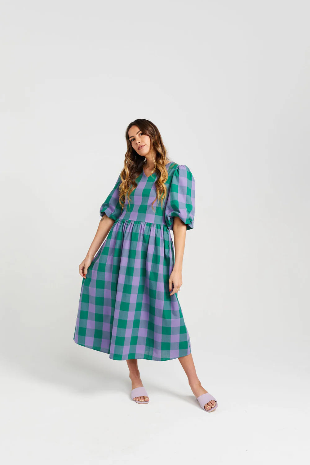 PIPPINS DRESS GRAPE MALACHITE Pastel unclassified dresses