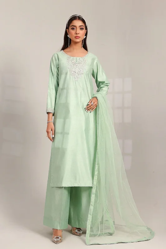 Pista Green Katan Salwar Kameez Luxury unclassified dresses