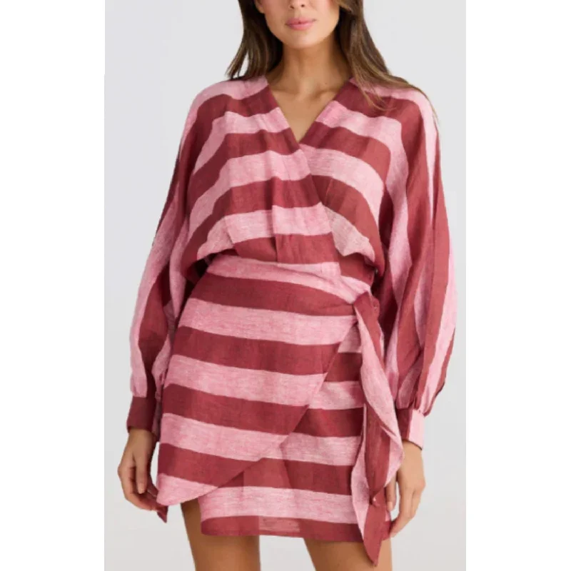 Porto dress - Porto Stripe Dark color unclassified dresses