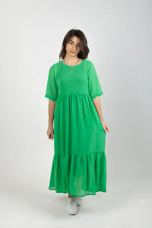 RUBY DRESS APPLE GREEN One-shoulder unclassified dresses