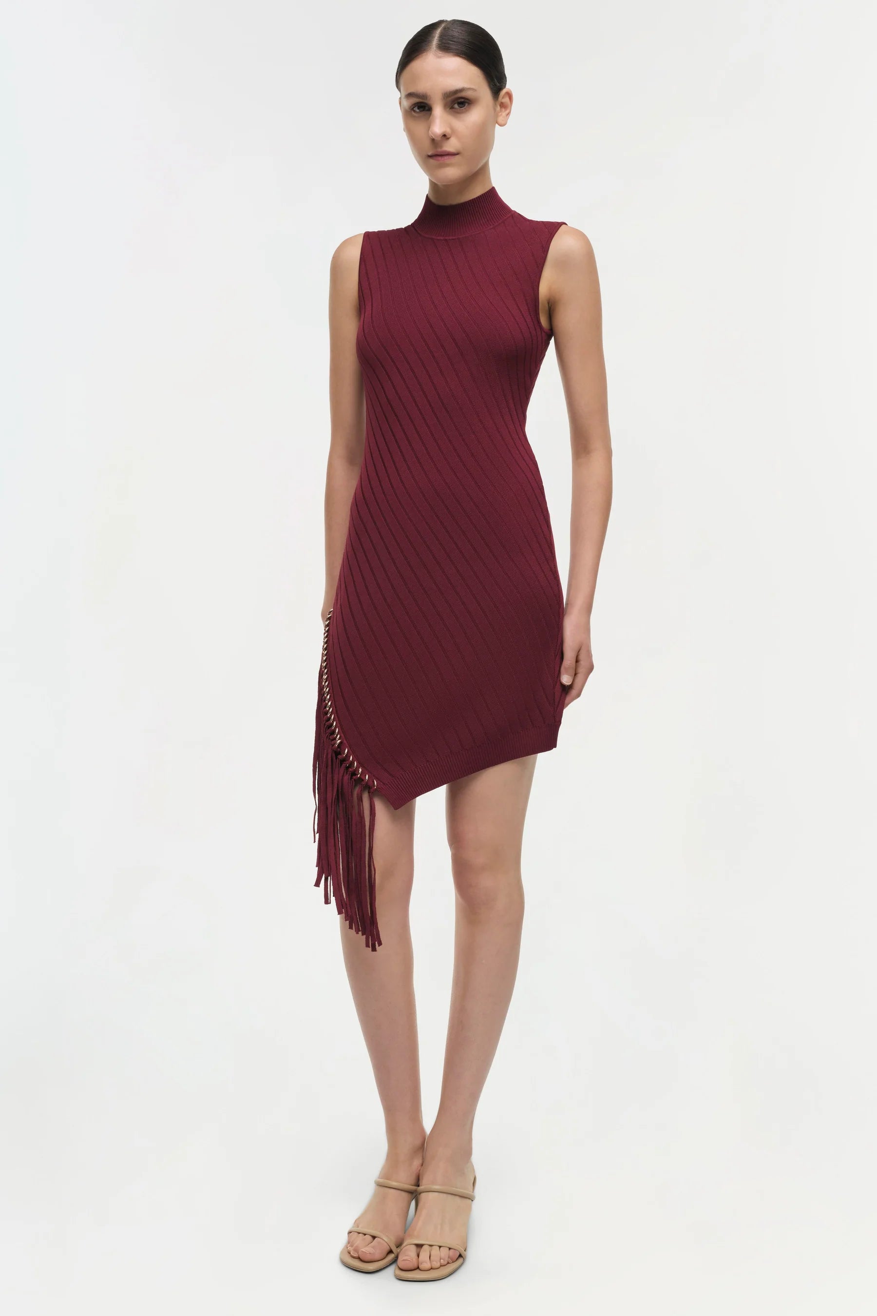 Simkhai - Claire Dress - Oxblood High-low unclassified dresses