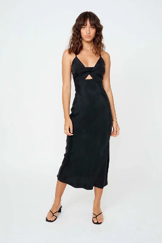 Suboo - Georgia Slip Dress - Black Popular unclassified dresses