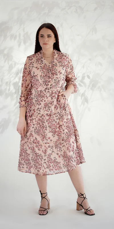 Dress with cherry blossoms Trendy new unclassified dresses