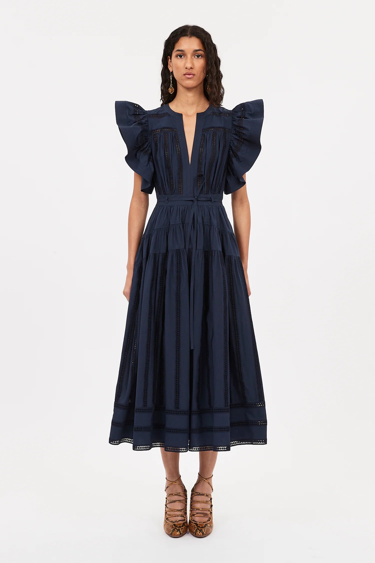 Ulla Johnson - Emery Dress - Midnight Satin unclassified dresses