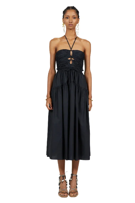 Ulla Johnson - Ella Dress - Noir Knitted unclassified dresses