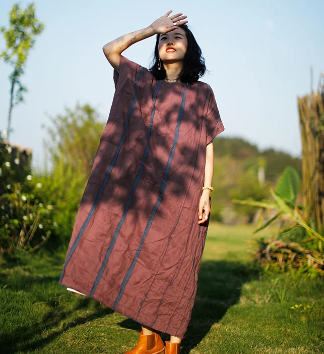 Women Dresses Casual Summer Linen Women Dresses SJ97215 Off-shoulder unclassified dresses