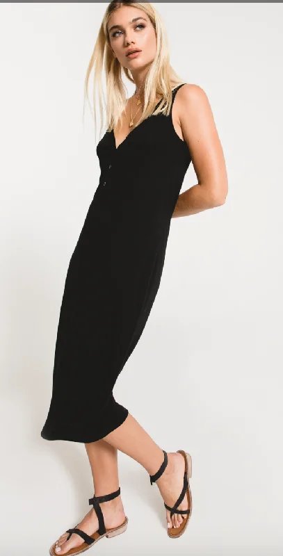 Z SUPPLY THE MERIDIAN DRESS IN BLACK Spring unclassified dresses