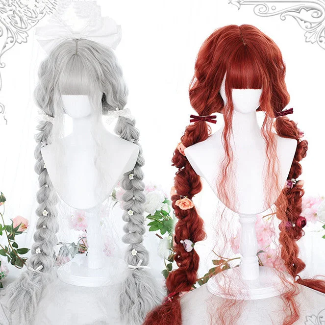 Super Long Hair Harajuku Lolita Wig YV44415 Elegant Long Skirt