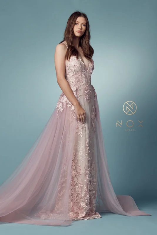 Nox Anabel F485: A Symphony of Lace and Elegance for Unforgettable Occasions Lace Dress Layers