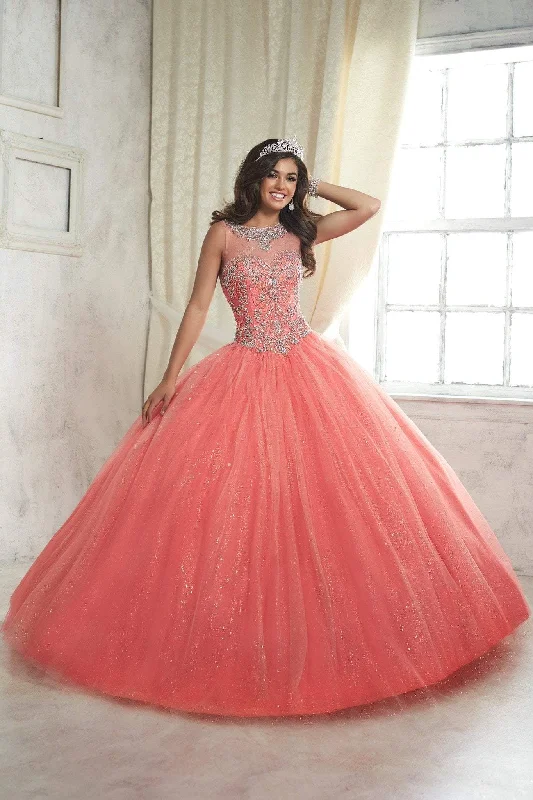 Fiesta Gowns - 56315SC Jewel Sparkle Tulle Ballgown Elegant Tulle Dress