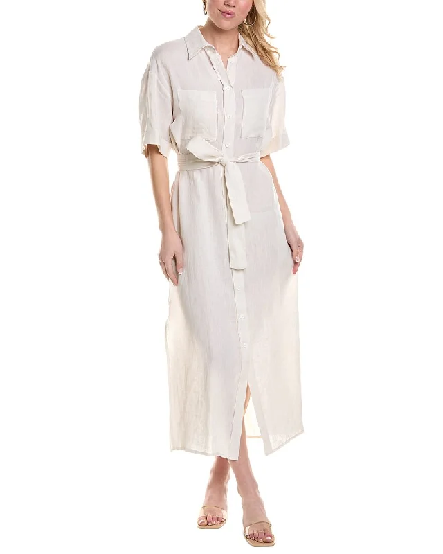 Peserico Linen Shirtdress Summer Shirt Dress