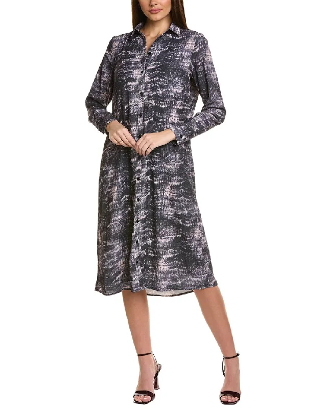 YAL New York Shirtdress Day Shirt Dress